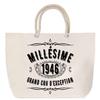 Sac de plage - PLANETEE - 1946 Millésime Grand Cru Vintage - Anse corde - Coton - Grand format