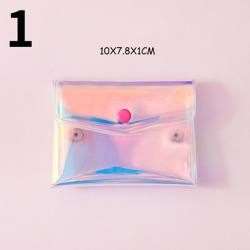 Transparent Cosmetic Storage Bag Portable Waterproof Clear Travel Toiletry Organizer Pouch