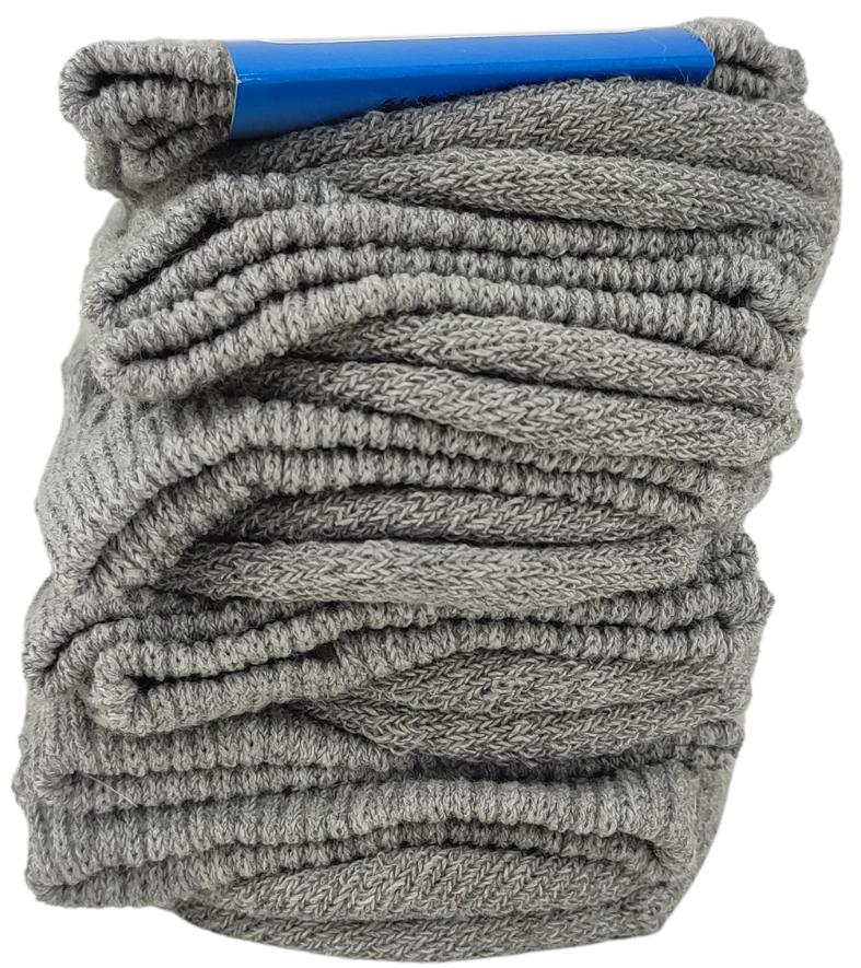 5-PACK MEN' COTTON NON-PRESSURE SOCKS 43-46