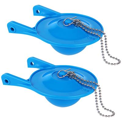 2 Pcs Toilet Flapper 3 Inch High Premium Toilet Flapper Replacement Universal Toilets Tank Water Saving Rubber Flush Valve Flapp