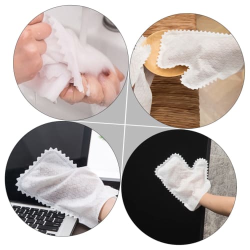 COHEALI Disposable Hand Towels, Soft, 40-Piece Set, for Cleaning, Scrubbing, Household Use, Microfiber Kitchen Towels, Dishwashing, Gloves, and More