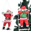 Christmas Ornament Climbing Santa Claus  Christmas Tree Indoor/Outdoor Hanging Ornament Decoration Christmas Hanging Ornament
