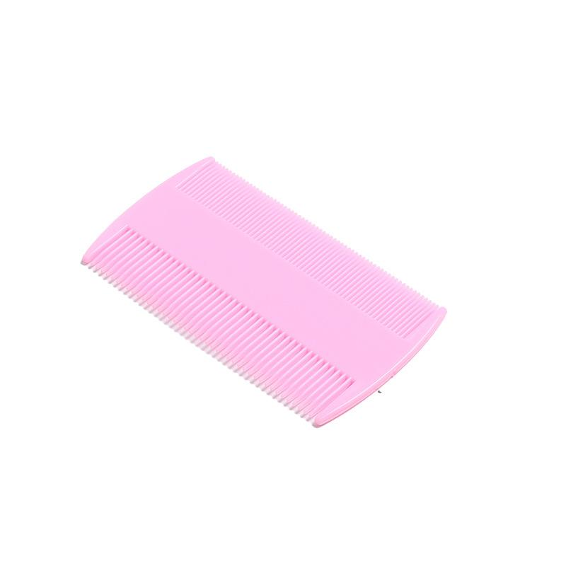 Double-sided Plastic Comb, Household Fine-toothed Louse Comb, Pet Flea Comb, Dandruff Removal and Cleaning Comb