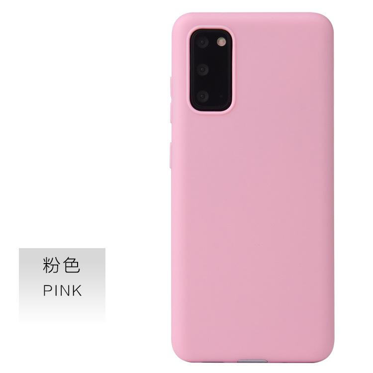Suitable for Samsung S20plus mobile phone case All-inclusive S20ultra candy matte tpu protective case Soft silicone case