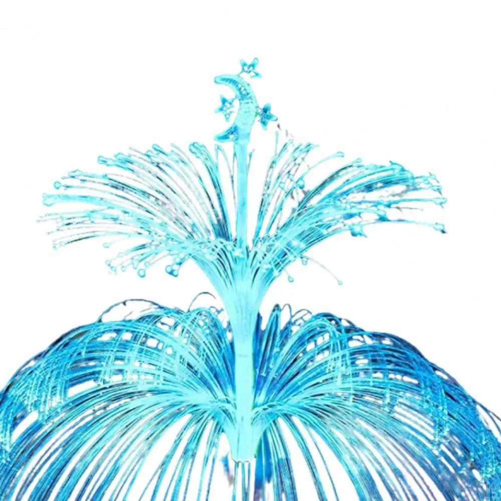 Colorful Outdoor Solar Light Waterproof Fiber Optic Lamp New Solar Jellyfish Lamp  Landscape Light