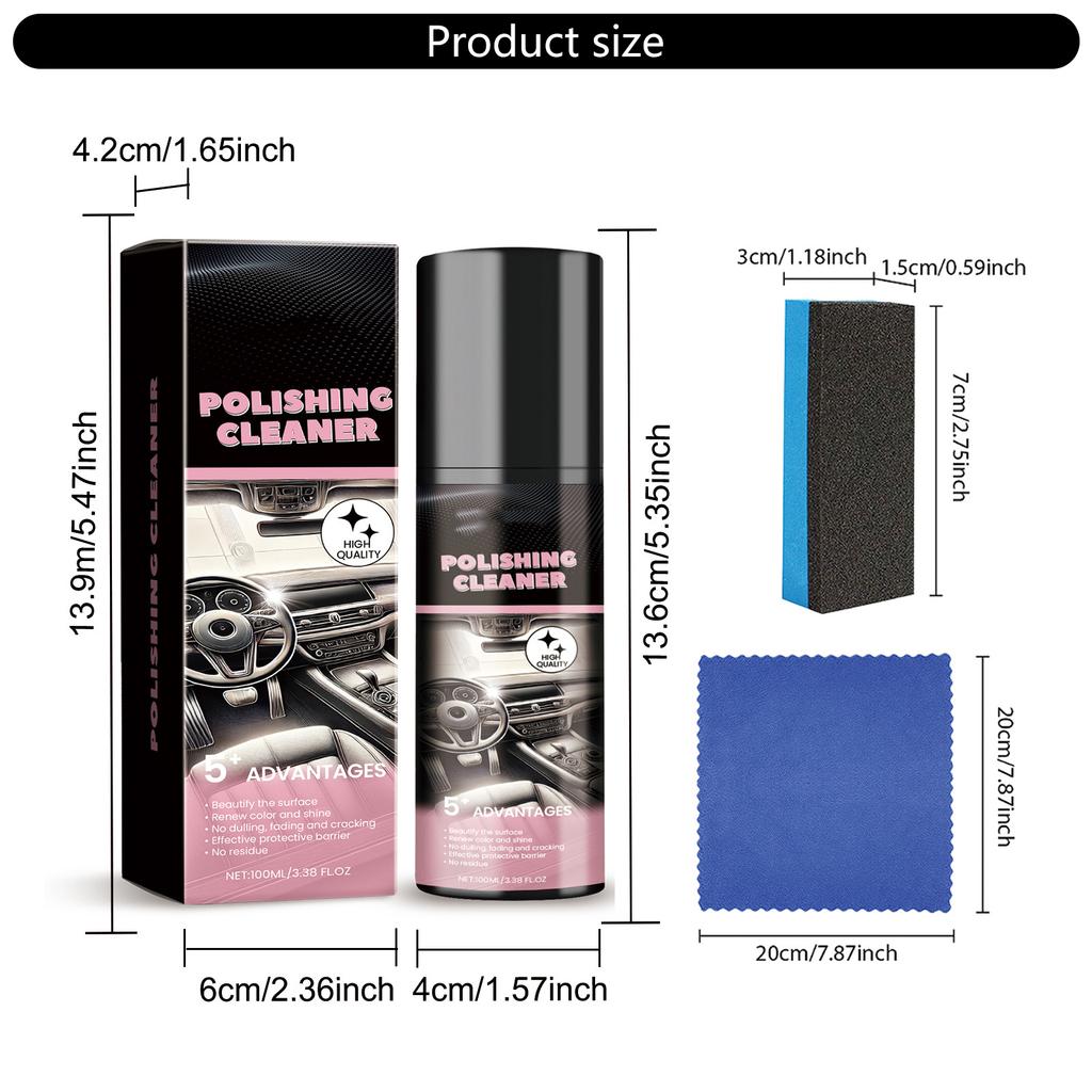 Car Plastic Refurbishing Agent Plastic Crystal Coating Agent Car Plastic Retreading Agent Auto Interior Coating