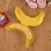 Kunststoff Bananen Schutz Aufbewahrungsbox Obstbehälter Brotdose Tragbarer Bananenhalter für Reise Schule Picknick Camping Gebrauch