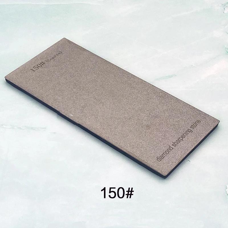 DiamantSchleifstein Messerschärfer Anti-Rutsch-Basis 120~3000 Küchenmesser Schärfwerkzeug Set 4-8 Dünne Klinge Platten Set