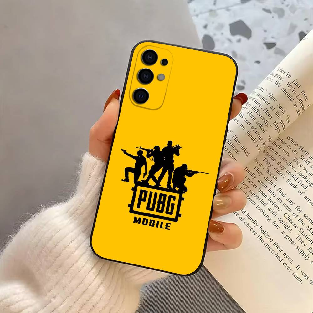 Game P-PUBG-es Phone Case Black Silicone Soft For Samsung S25,S24,S21,S22,S23,S30,Ultra,S20,Plus,Fe,Lite