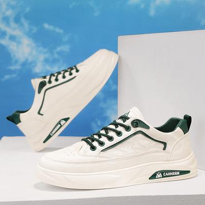 Little White Shoes Men'S Shoes Trend Sports Leisure Trend Shoes Teen Men'S Board Shoes
