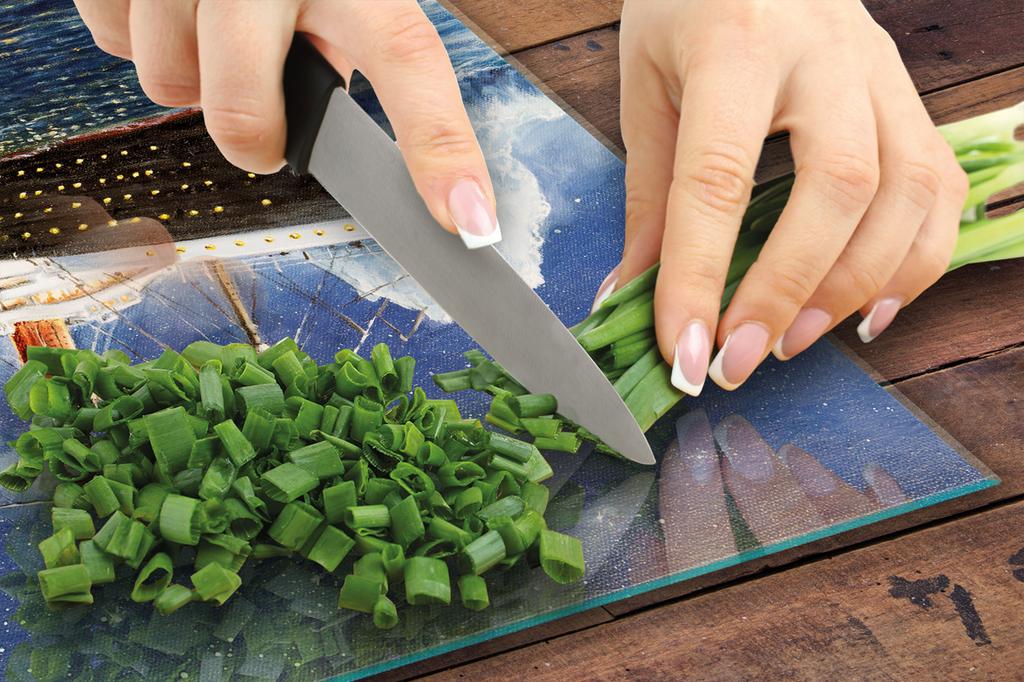 SZKLANA DESKA DO KROJENIA 45x52 TITANIC