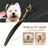 8.0" Curved Blade Beauty Scissors for Pet Grooming, Fine Tooth Design