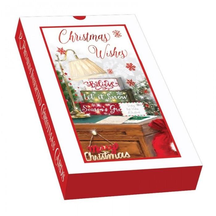 Out Of The Blue Ready For Christmas Christmas Card (Pack of 12)