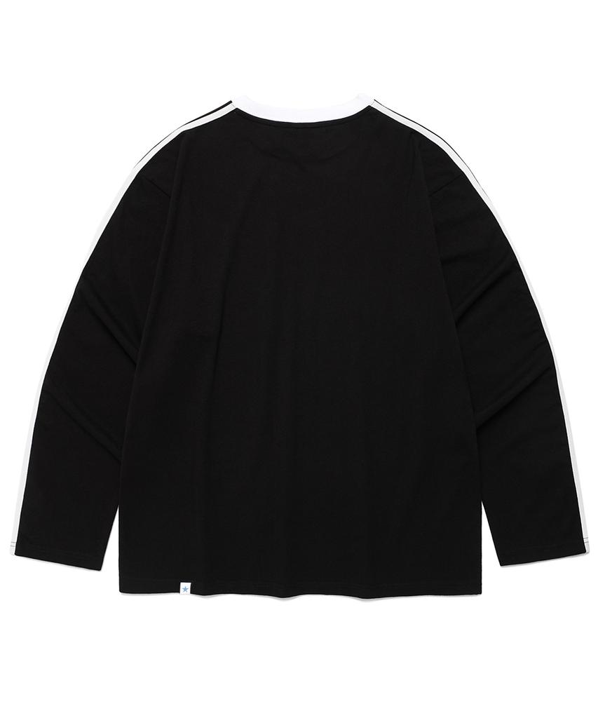 CAVISH Globe Football Ls Tee Black(Cv2Fsut552A)