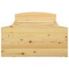 Solid Wood Bed with 2 Drawers Pine Wood 90x200 Cm