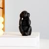 3pcs Resin Monkey Figurine Cute Animal Statues for Desktop Decor Creative Monkey Ornaments for Home Office Library and Shop Unique Present Idea