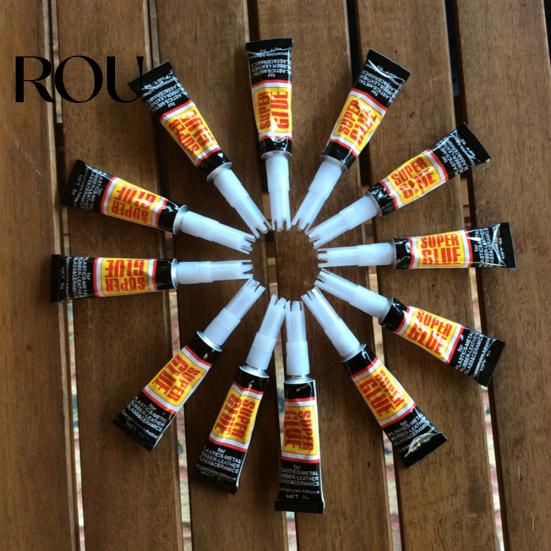 12Pcs Super Glue Multifunctional Strong Adhesive Home Office Instant Tool