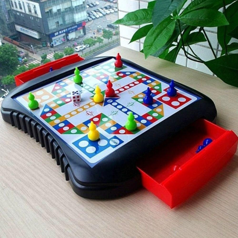 Puzzle Table Games Chess Toys Small Drawer Children's Chinese Chess  Indoor Party