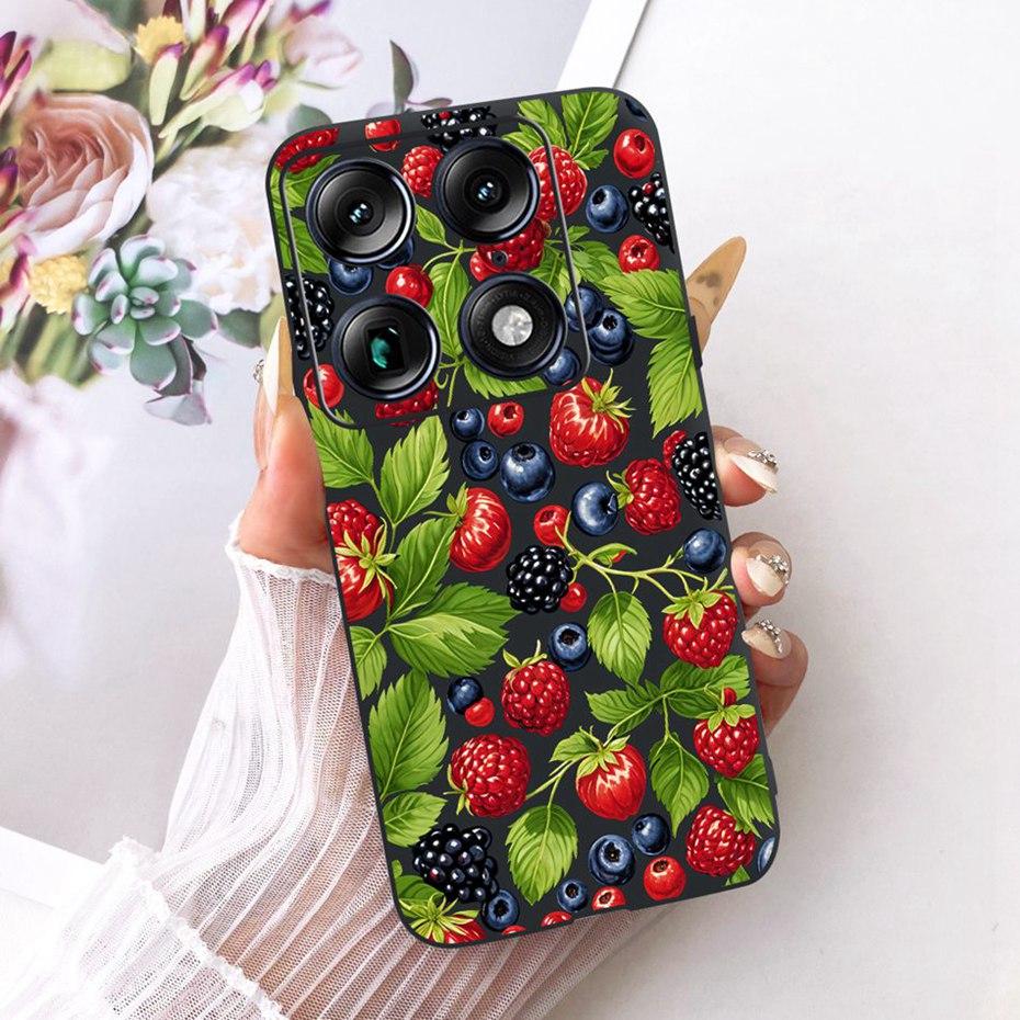 Fashion Letter Phone Case For Motorola Signature XT2603-2 Back Cover For Motorola Signature 5G Soft Black Silicone Cases
