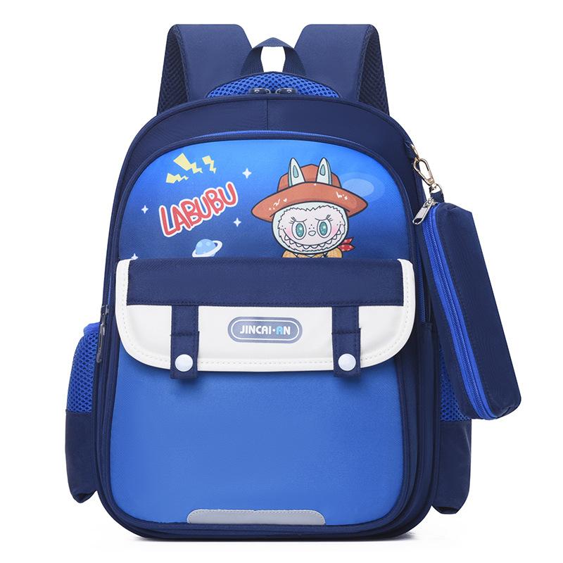 Children's School Bag Spring New Primary School Students Large-capacity Backpack Lightweight Burden-reducing Backpack