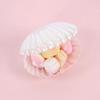 10 sztuk muszli w kształcie cukierków pudełko prezentowe dziewczyny syrenka urodziny przyjęcie dekoracje ślub baby shower przysługi boże narodzenie biżuteria pudełko do przechowywania