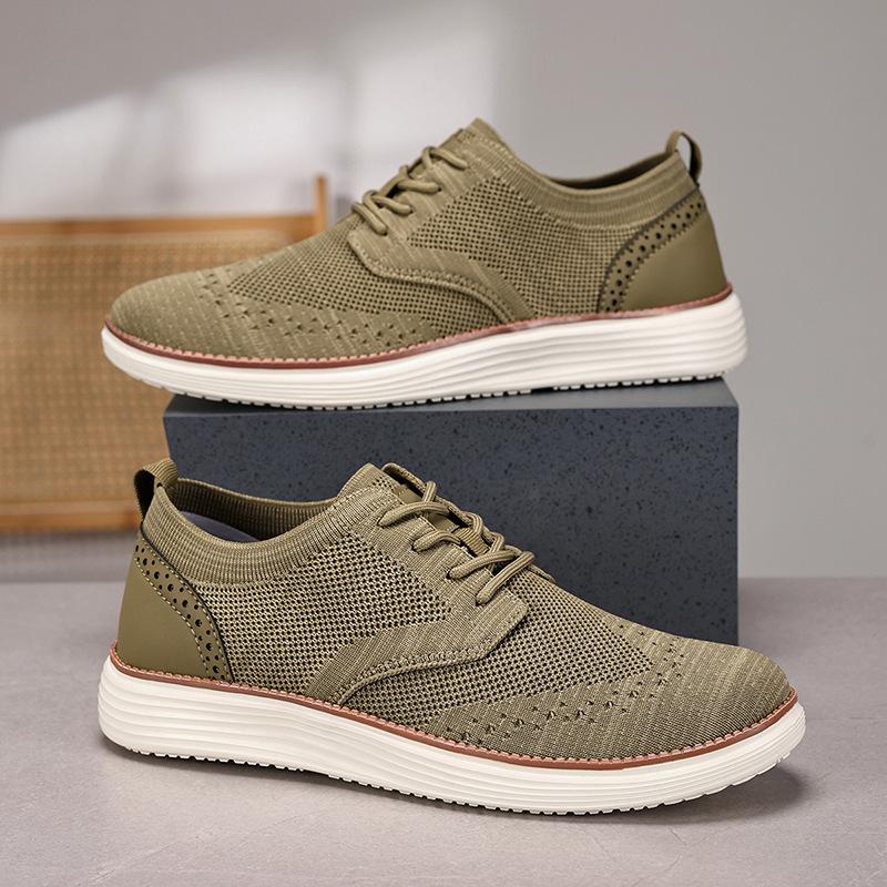 Herren Freizeitschuhe neue Sommerbekleidung rutschfeste Mesh-Sneaker große Größe leicht atmungsaktive Herrenschuhe