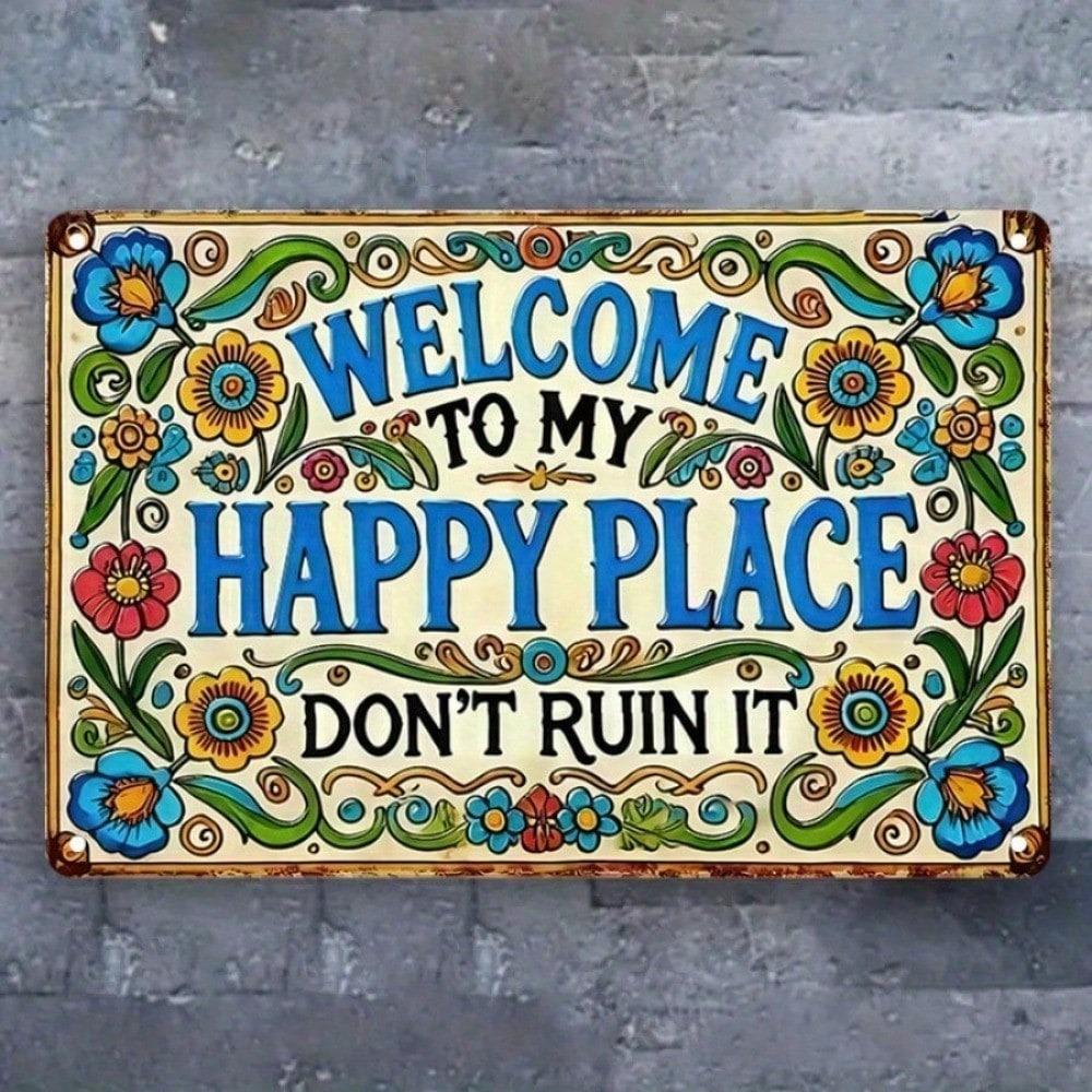 Funny Metal Tin Sign Wall Decor Home Bar Cafe Garage Farmhouse Novelty Art