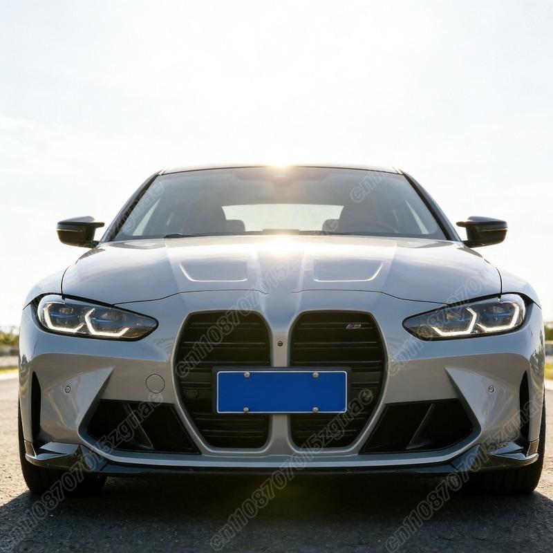 For BMW G80 M3 G82 G83 M4 2021 2022 2023 Car MP Style Front Bumper Lip Sport Spoiler ABS Splitter Diffuser Body Modification Kit