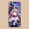 HSR Herta Matte TPU Mobile Phone Case for POCO M7 M6 M5 M4 M3 X7 X6 X5 X4 X3 Pro GT 5G Colorful Printing Cover