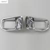 Front Bumper Fog Light Lamp Frame Decoration Sequ Cover Trim For Ford F150 2015 2016 2017 ABS Chrome Accessories Exterior Kit