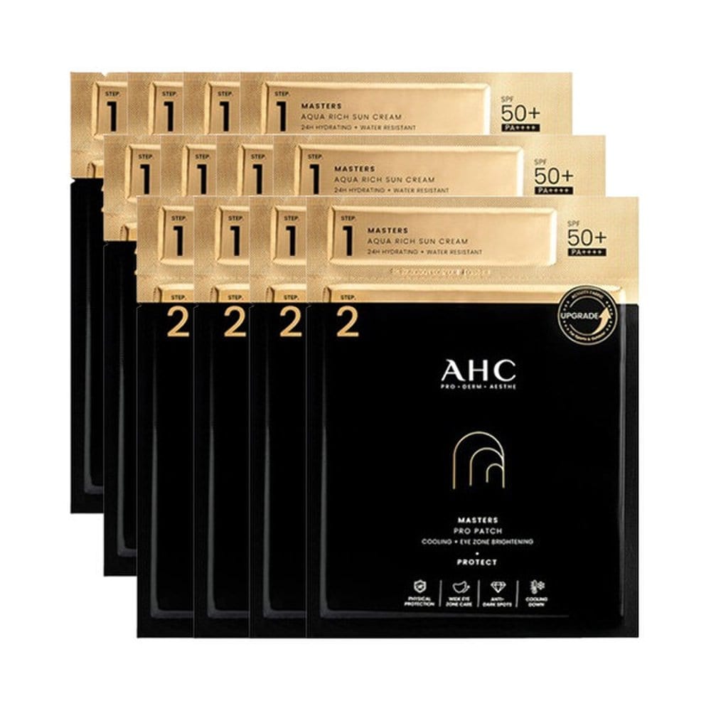 

AHC Masters Sun Patch 2 шага (Солнцезащитный крем 1,5 мл) x 12 порций/Golf Patch