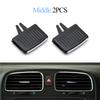 Car Dash Front Rear Air Conditioner AC Vent Grille Outlet Tab Clip Slider For Volkswagen Golf 6 Sagitar Jetta 5KD819703