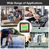 Digital Angle Finder Gauge W/ Magnetic Base and Backlit LCD Display Angle Ruler 4 of 90 Degree Digital Level Box for Woodworking