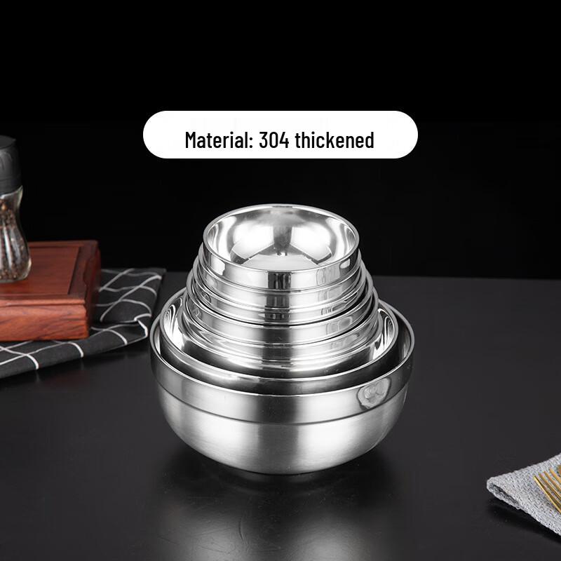 ARKIE Double-Layer Insulated Stainless Steel Rice Bowl