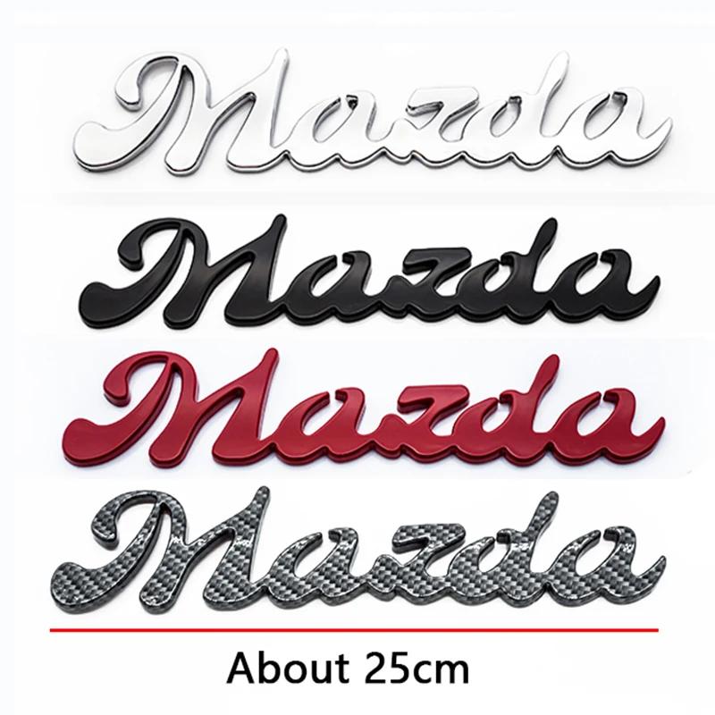 For Mazda CX3 CX5 MX3 CX4 CX9 CX7 RX8 Atenza Axela Protege Car Front Rear Emblem Stickers Decals Trunk Badge Auto Accessories k1
