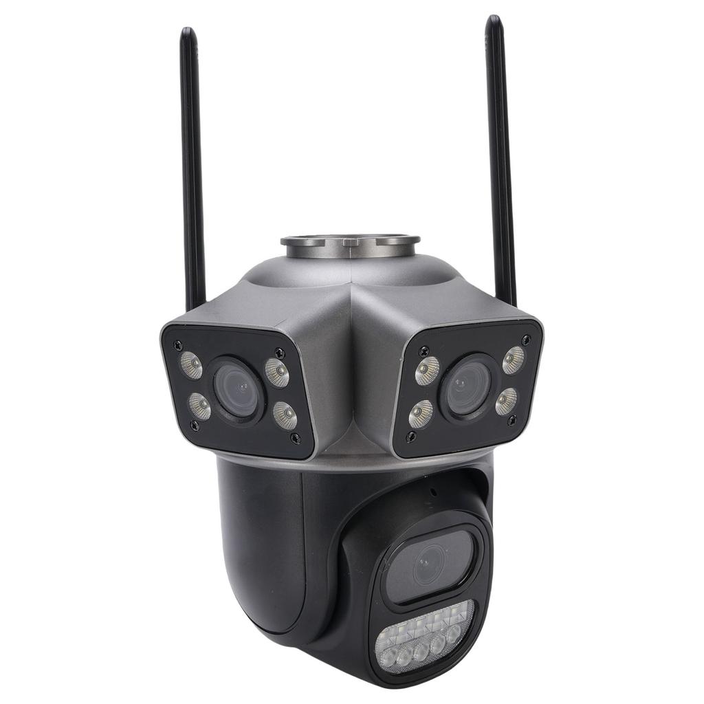 2MP Outdoor Security Camera 3 Lens WiFi Wireless Motion Detection Rain Proof Remote Control HD