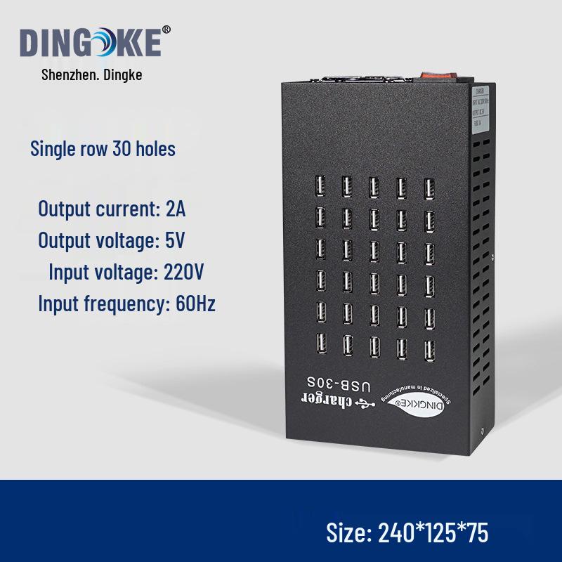 USB Multi-Port Charger: 10-100 Port Station with PD/QC3.0 Fast Charging - Charger King