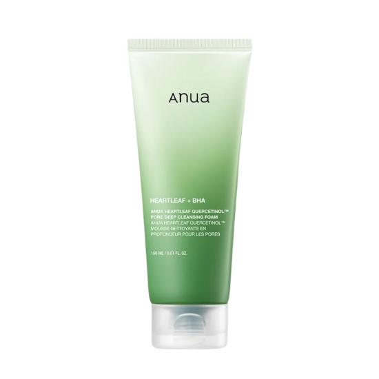 

Anua Heartleaf Quercetinol Pore Deep Cleansing Foam 150ml – Gentle Deep Cleanser for Pores & Sebum Control