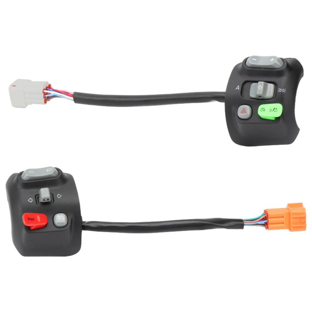 ABS Electric Scooter Throttle Switch Stable Temperature Performances Electric Scooter Handle Switches for City Road
