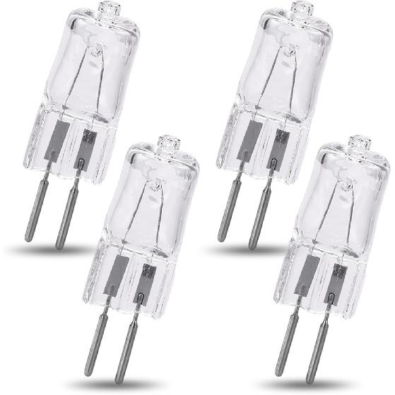 2PCS 130V 50W Microwave Oven Halogen Light Bulbs, Replace WB02X35488 Fit for GE Oven CVM521P2M6S1 CVM721M2N8S5 DVM7195BL5TS