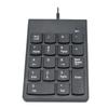 Efficient Mini Wired Numeric Keypad Ergonomic Portable USB Digital Keyboard Compact Professional Notebook Keyboard Accounting