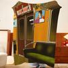 Artist A-Ana P-Popescu Throw Flannel Throw Blanket, Lightweight Cozy, Durable Washable Cute Cool