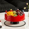 Abnehmbare Obstschale mit Gabel-Kronen-Design Snackteller Trockenfruchtschale Heimdekoration