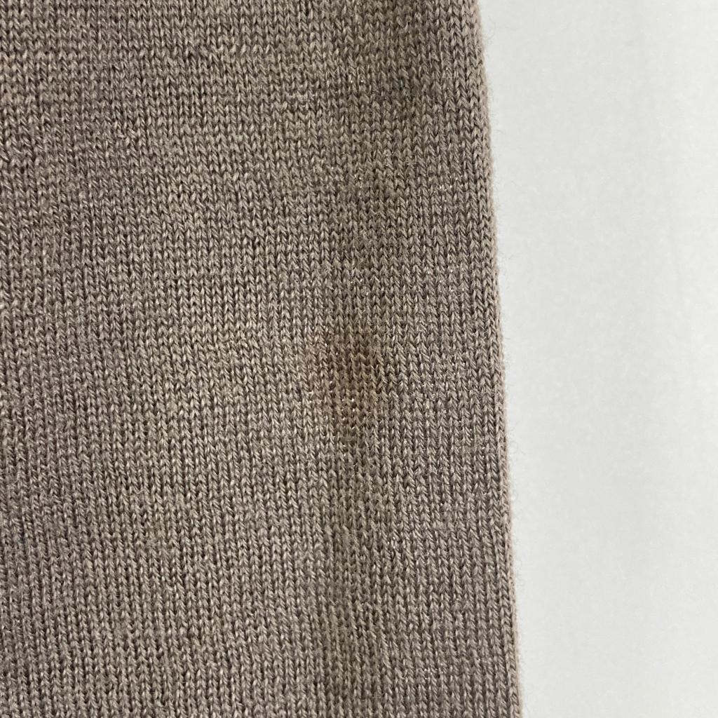 Rick Owens 19FW Brown LARRY V-neck pullover knit tops Not written BrownUsed