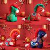 Year Of The Horse Lucky Plush Toy With Embroidered Detailing For Seasonal Gift Giving