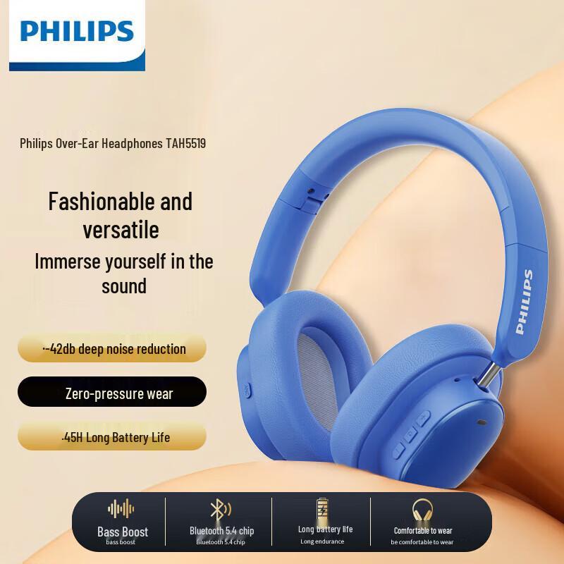 Philips TAH5519 ANC Bluetooth Headphones