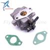 Outboard Engine 16100-ZVD-A01 Carburetor Assy and 16221-ZVD-000 Carburetor Gasket for BF6AH 6HP 4-stroke Boat Motor