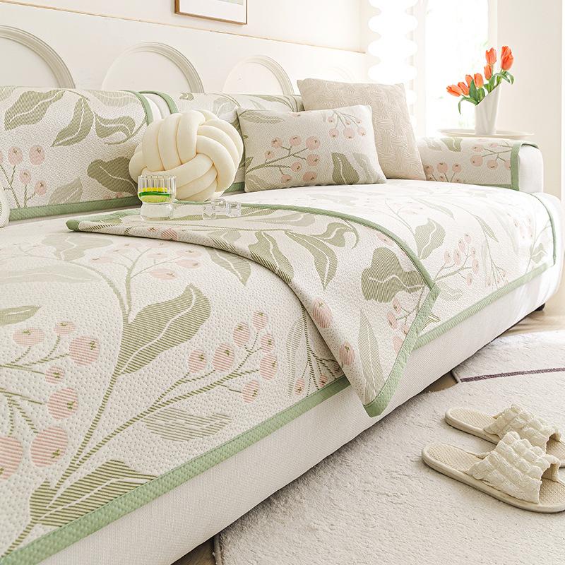 

Simple Model Summer New Model, A Whole Combination Sofa Cool Mat Cover Cloth Dust Sofa Cover 70*70cm