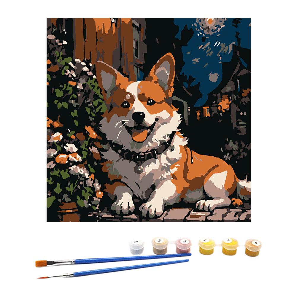 PhotoCustom Frameless Painting By Numbers Animals On Canvas Pictures By Numbers Acrylic Paint By Number Home Decor Digital Paint