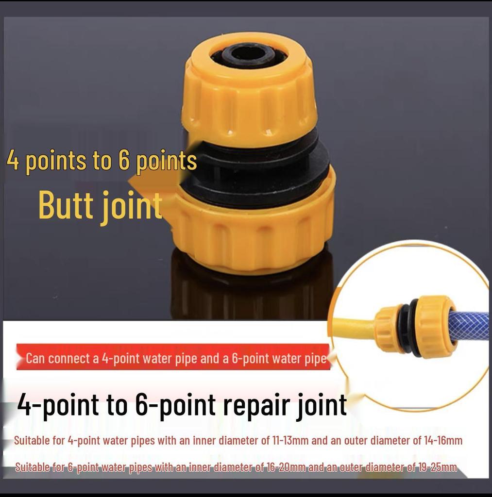 Multifunctional Hose Fitting: Quick Conversion Water Pipe Connector (1/2, 3/4, 1-Inch)